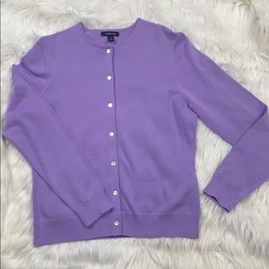 Land’s End Supima Cotton Cardigan Sweater